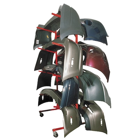 Innovative Tools BUMPER COVER STORAGE RACK MOBILEHOLDS 8 MBM